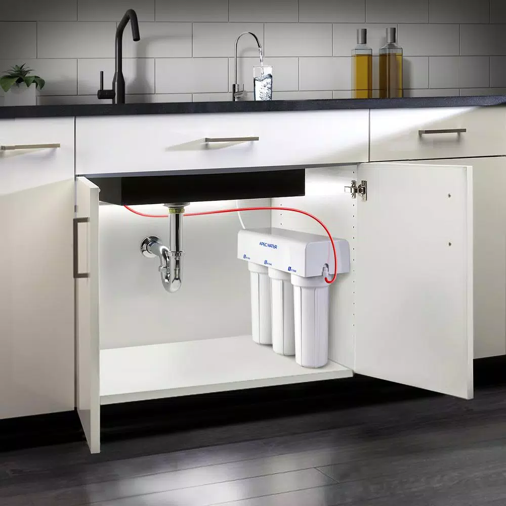 Water Filtration Systems APEC Water Systems WFS-Series Super Capacity Premium Quality 3-Stage Under Counter Water Filtration System 10 Water Filtration Systems APEC Water Systems WFS-Series Super Capacity Premium Quality 3-Stage Under Counter Water Filtration System - Image 8