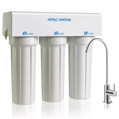 Water Filtration Systems APEC Water Systems WFS-Series Super Capacity Premium Quality 3-Stage Under Counter Water Filtration System 17 Water Filtration Systems APEC Water Systems WFS-Series Super Capacity Premium Quality 3-Stage Under Counter Water Filtration System -Brita shop white apec water systems under sink water filters wfs 1000 66 1000