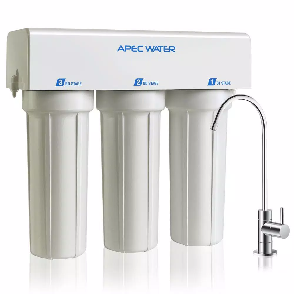 Water Filtration Systems APEC Water Systems WFS-Series Super Capacity Premium Quality 3-Stage Under Counter Water Filtration System 6 Water Filtration Systems APEC Water Systems WFS-Series Super Capacity Premium Quality 3-Stage Under Counter Water Filtration System - Image 4