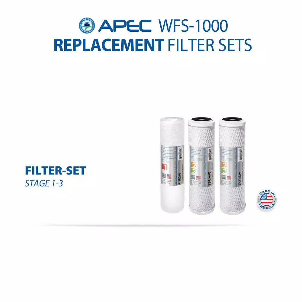 Water Filtration Systems APEC Water Systems WFS-Series Super Capacity Premium Quality 3-Stage Under Counter Water Filtration System 11 Water Filtration Systems APEC Water Systems WFS-Series Super Capacity Premium Quality 3-Stage Under Counter Water Filtration System - Image 9