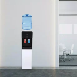 Water Dispensers Avalon Top Loading, Hot And Cold, Water Cooler Dispenser -Brita shop white avalon water coolers a2tlwatercooler 4f 1000
