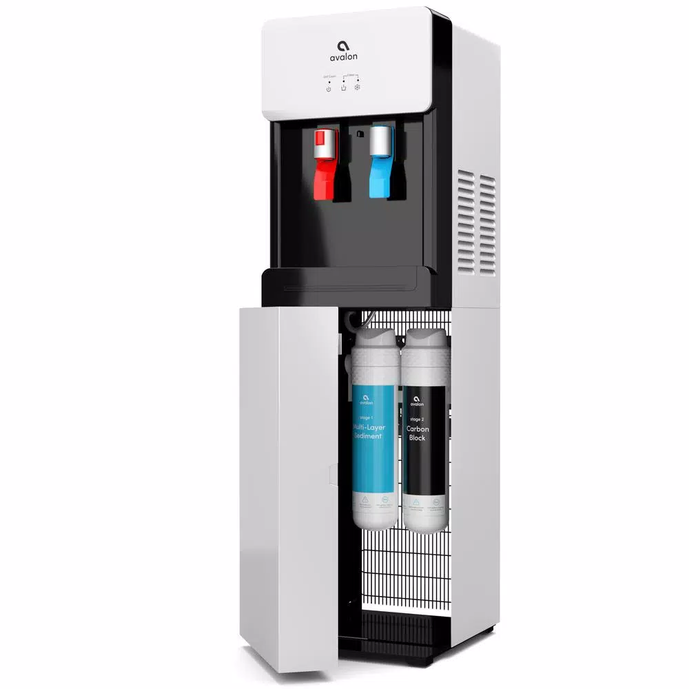 Water Dispensers Avalon Self-Cleaning Touchless Bottle-Less Water Cooler Dispenser With Hot/Cold Water, Child Lock, NSF/UL/ENERGY STAR, White 3 Water Dispensers Avalon Self-Cleaning Touchless Bottle-Less Water Cooler Dispenser With Hot/Cold Water, Child Lock, NSF/UL/ENERGY STAR, White