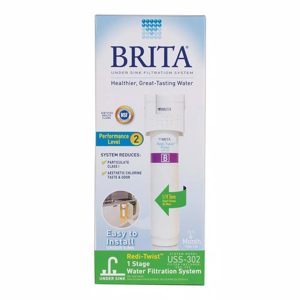 Water Filtration Systems Brita Redi-Twist 1-Stage Drinking Water Filtration System With B Cartridge 8 Water Filtration Systems Brita Redi-Twist 1-Stage Drinking Water Filtration System With B Cartridge - Image 6