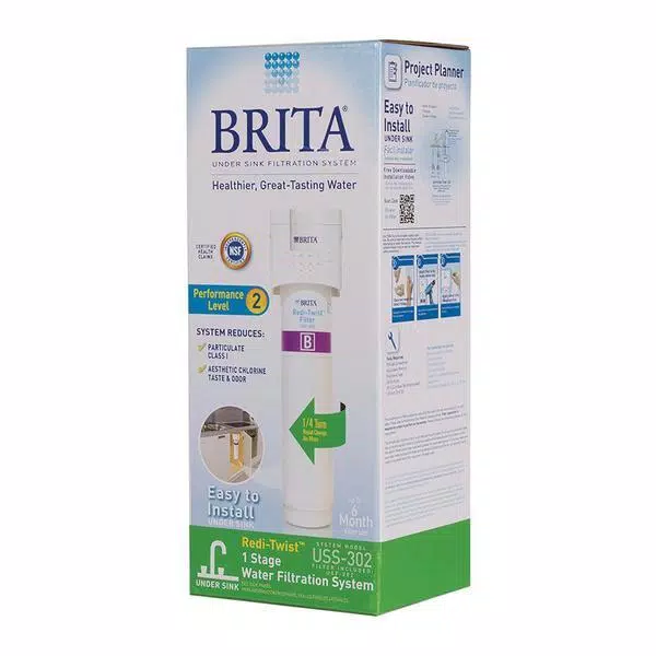 Water Filtration Systems Brita Redi-Twist 1-Stage Drinking Water Filtration System With B Cartridge 7 Water Filtration Systems Brita Redi-Twist 1-Stage Drinking Water Filtration System With B Cartridge - Image 5