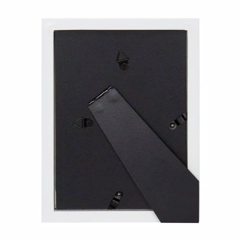 Picture Frames DesignOvation Gallery 5 In. X 7 In. Matted To 3.5 In. X 5 In. White Picture Frame (Set Of 4) 7 Picture Frames DesignOvation Gallery 5 In. X 7 In. Matted To 3.5 In. X 5 In. White Picture Frame (Set Of 4) - Image 5