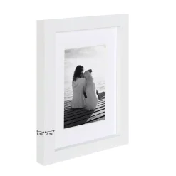 Picture Frames DesignOvation Gallery 5 In. X 7 In. Matted To 3.5 In. X 5 In. White Picture Frame (Set Of 4) 12 Picture Frames DesignOvation Gallery 5 In. X 7 In. Matted To 3.5 In. X 5 In. White Picture Frame (Set Of 4) -Brita shop white designovation picture frames 212309 4f 1000