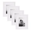Picture Frames DesignOvation Gallery 8 In. X 10 In. Matted To 5 In. X 7 In. White Picture Frame (Set Of 4) 1 Picture Frames DesignOvation Gallery 8 In. X 10 In. Matted To 5 In. X 7 In. White Picture Frame (Set Of 4) -Brita shop white designovation picture frames 212310 64 1000