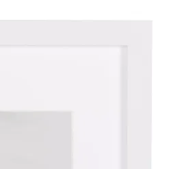 Picture Frames DesignOvation Gallery 11 In. X 14 In. Matted To 8 In. X 10 In. White Picture Frame (Set Of 4) -Brita shop white designovation picture frames 212311 1f 1000