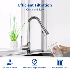 Water Filtration Systems Express Water Express Water 3 Stage Whole House Water Filtration System – SED, Charcoal, Carbon – Includes Pressure Gauges And More -Brita shop white express water whole house water filters wh300scgs 77 1000