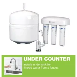 Water Filtration Systems GE Profile Reverse Osmosis Premium Water Filtration System -Brita shop white ge reverse osmosis systems pxrq15rbl c3 1000
