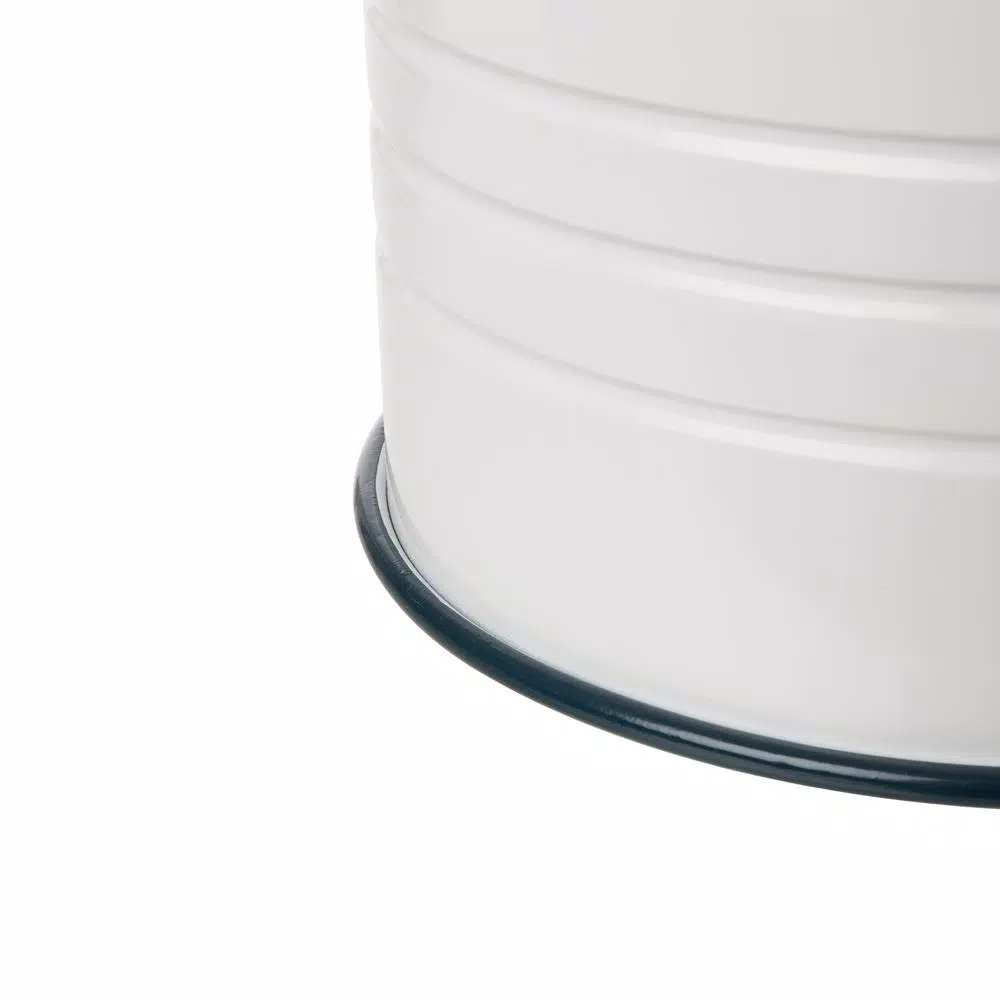 Storage Baskets Glitzhome Farmhouse Enamel Metal Container (Set Of 2) 7 Storage Baskets Glitzhome Farmhouse Enamel Metal Container (Set Of 2) - Image 5