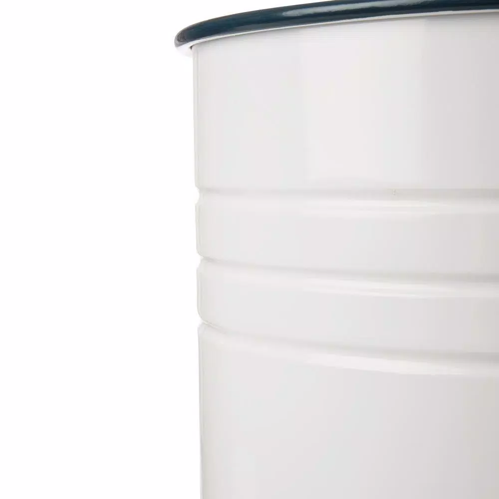 Storage Baskets Glitzhome Farmhouse Enamel Metal Container (Set Of 2) 6 Storage Baskets Glitzhome Farmhouse Enamel Metal Container (Set Of 2) - Image 4