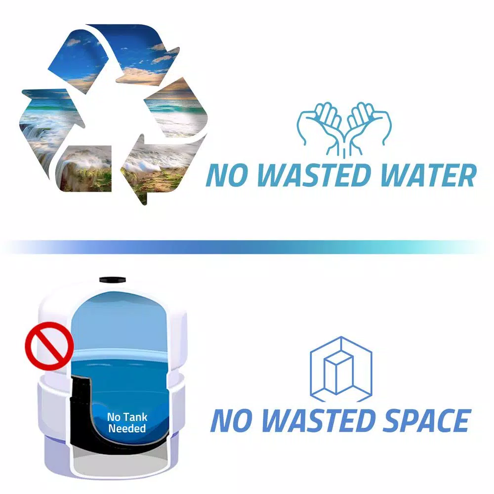 Water Filtration Systems ISPRING 3-Stage Under Sink High Capacity Tankless Drinking Water Filtration System-Includes Sediment 2x Cto Carbon Block Filters 6 Water Filtration Systems ISPRING 3-Stage Under Sink High Capacity Tankless Drinking Water Filtration System-Includes Sediment 2x Cto Carbon Block Filters - Image 4