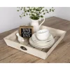 Decorative Trays Kate And Laurel Woodmont White Decorative Tray -Brita shop white kate and laurel decorative trays 211933 64 1000