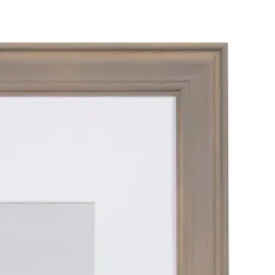Picture Frames Kate And Laurel Bordeaux Multicolored Gray, Blue And White Picture Frame (Set Of 10) -Brita shop white kate and laurel picture frames 213731 1f 1000