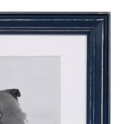 Picture Frames Kate And Laurel Bordeaux Multicolored Gray, Blue And White Picture Frame (Set Of 10) -Brita shop white kate and laurel picture frames 213731 44 1000