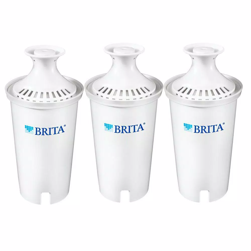 Water Filter Pitchers Brita Replacement Water Filter Cartridge For Water Pitcher And Dispensers (3-Pack), BPA Free 3 Water Filter Pitchers Brita Replacement Water Filter Cartridge For Water Pitcher And Dispensers (3-Pack), BPA Free